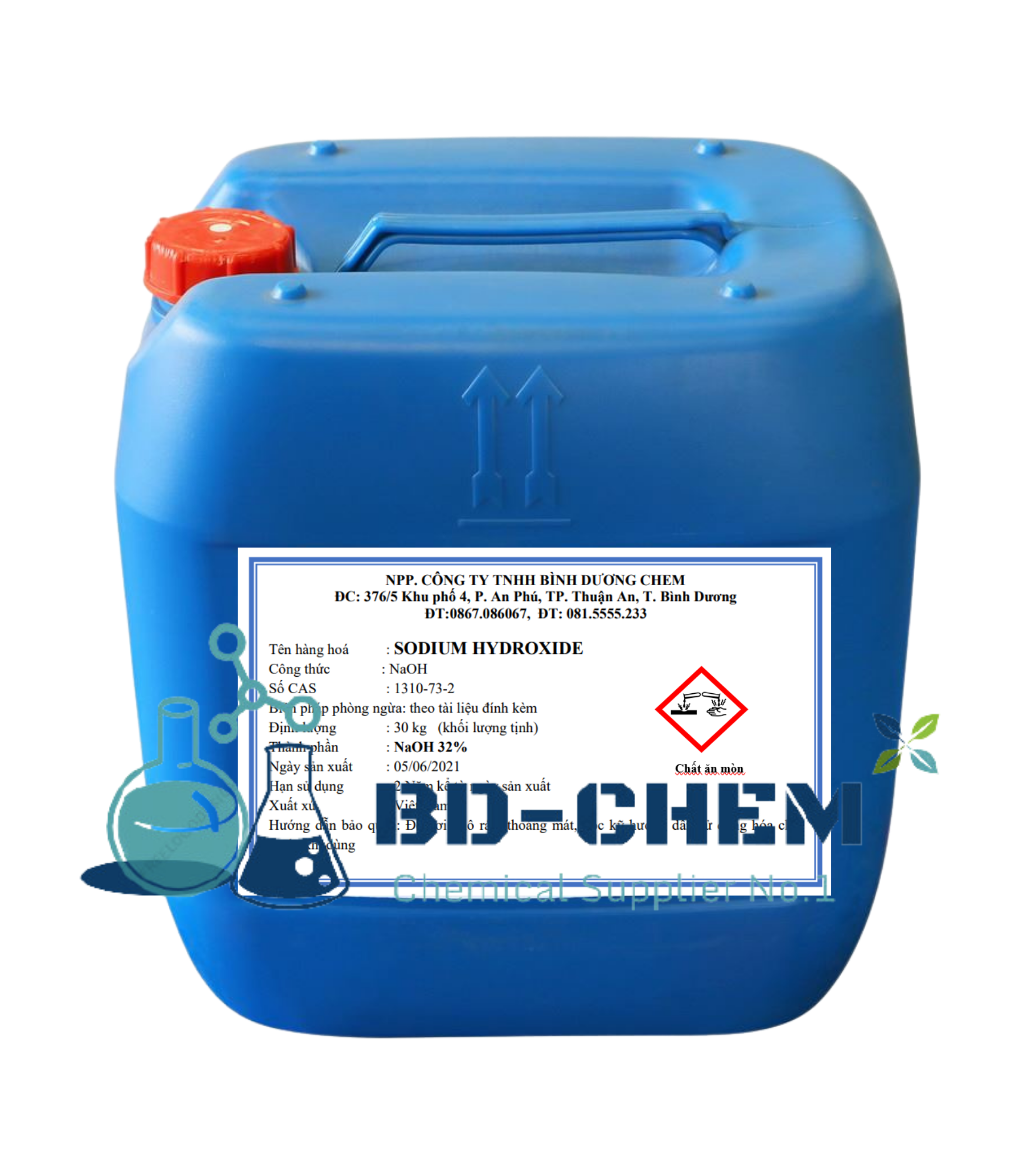 XÚT LỎNG - NAOH 32%